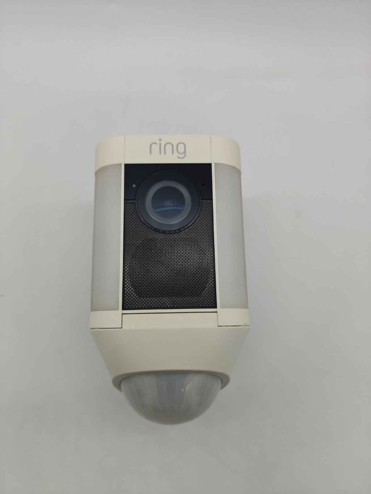 Ring Spotlight Cam Battery White Wireless Outdoor Camera 5AT3S8 - MAIN UNIT ONLY