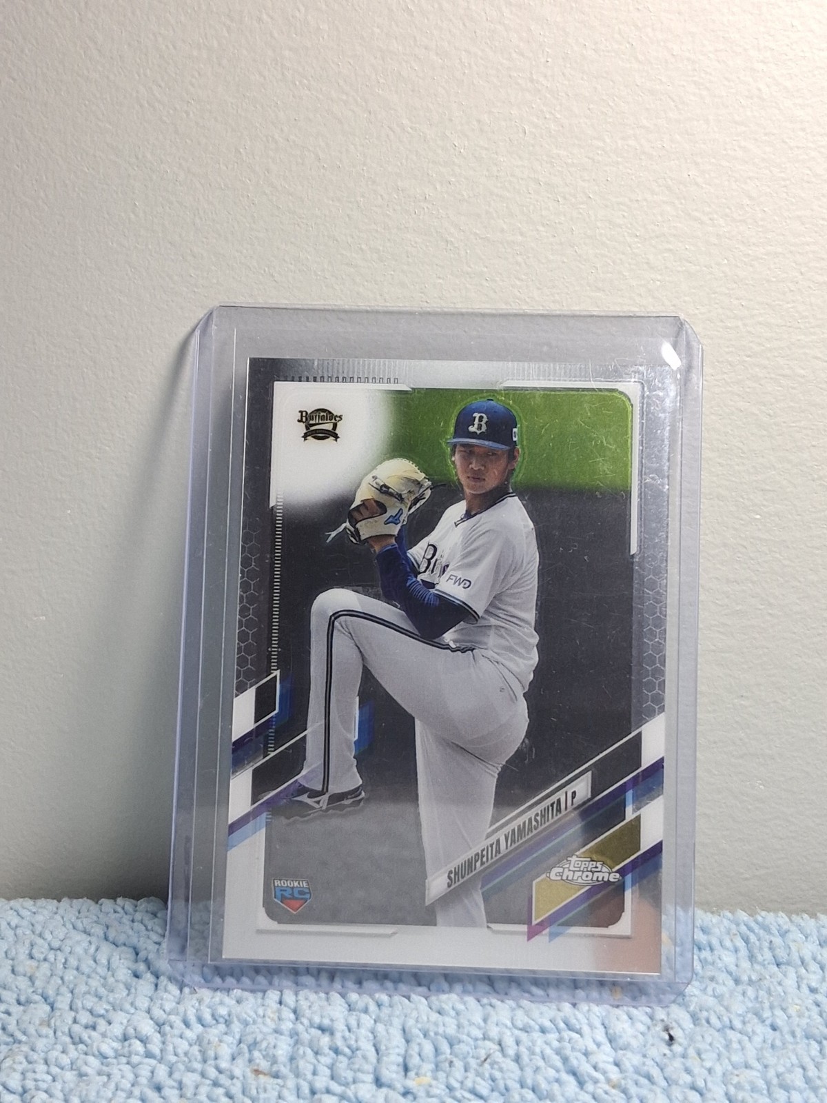 2021 Topps Chrome NPB Shunpeita Yamashita #111 Buffaloes