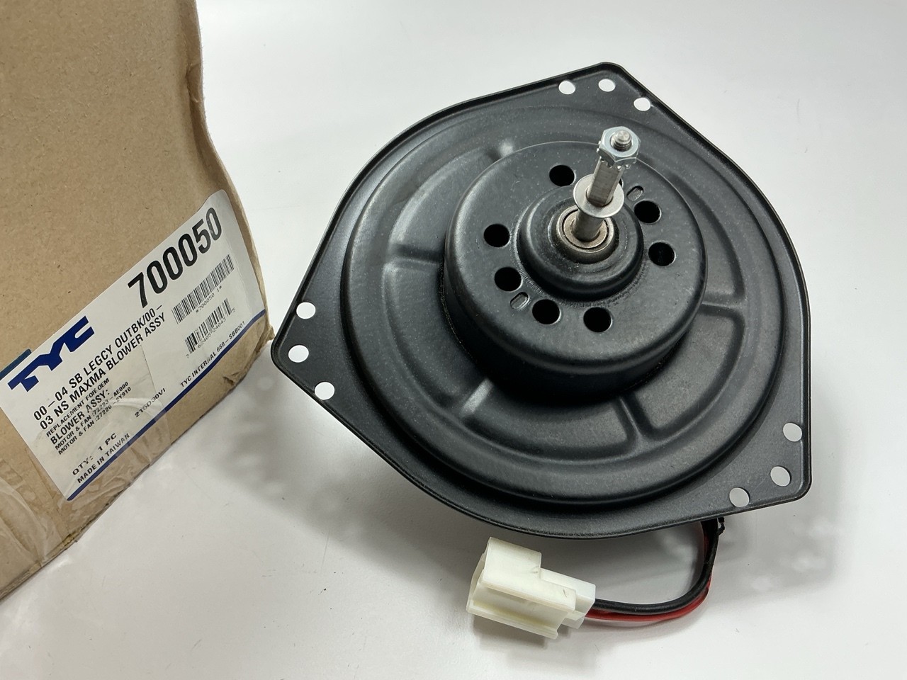 TYC 700050 Front HVAC Blower Motor