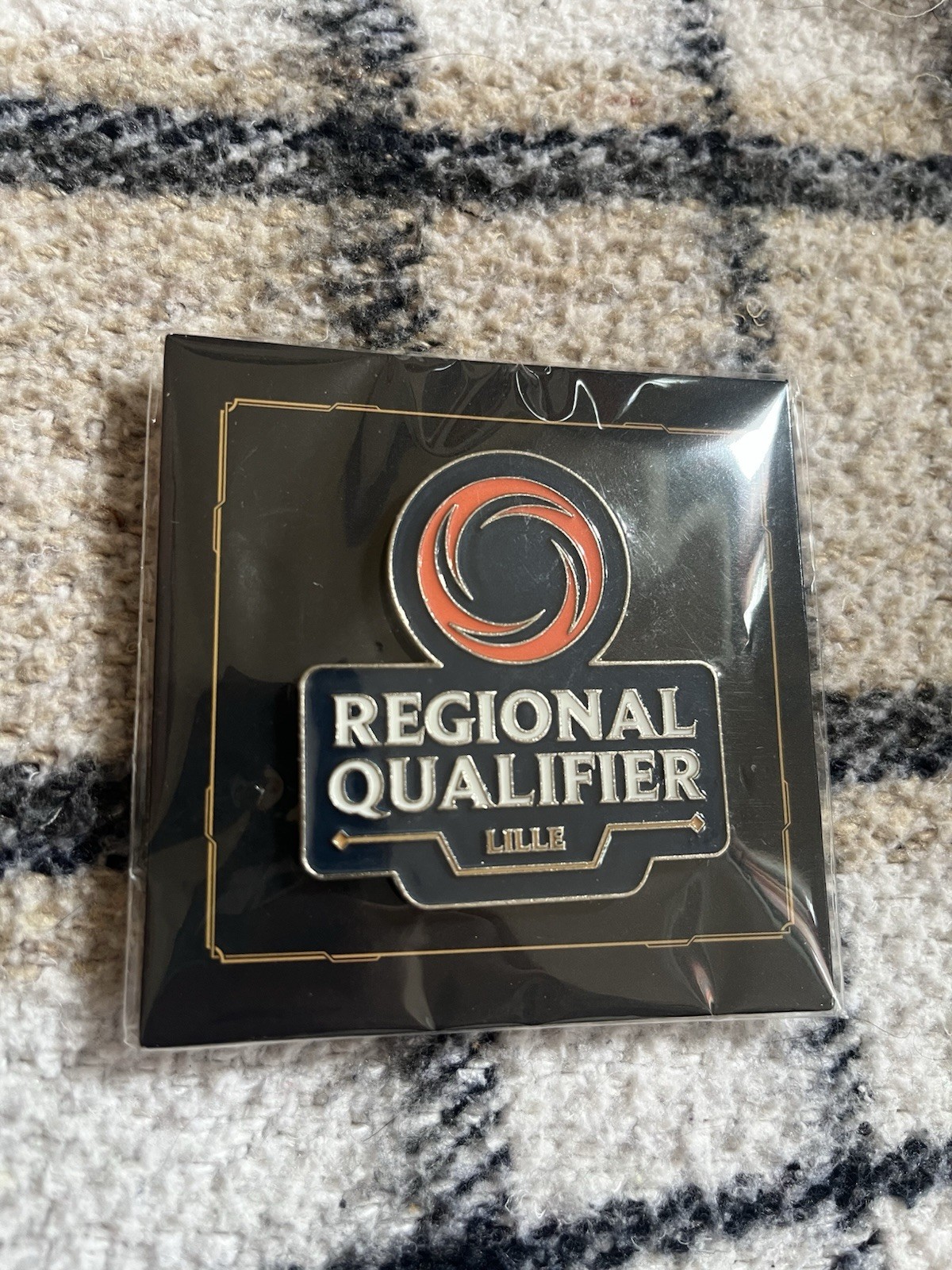 Riftbound Regional Qualifier Lille Limited Edition Pin VERY RARE FROM EUROPE Riftbound Regional Qualifier Lille Limited Edition Pin VERY RARE FROM EUROPE