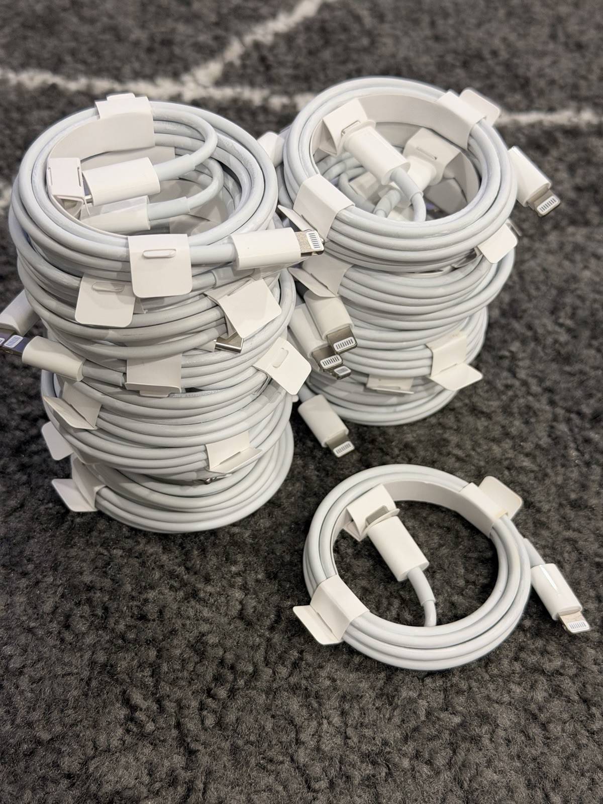 Lot of 20 Genuine Apple USB-C to Lightning Cable (1m) MUQ93AM/A -NEW ✅ (No Box)