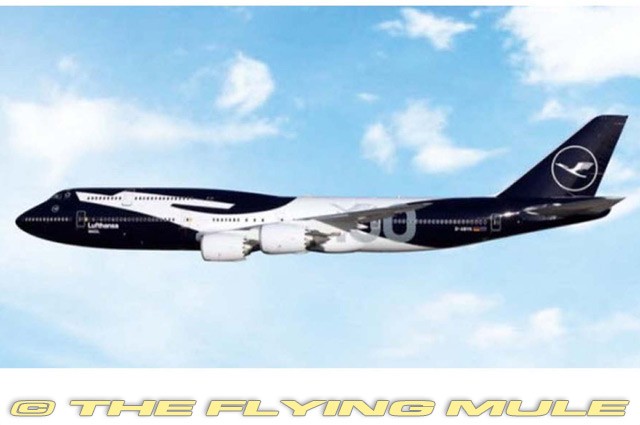Phoenix Models 1:400 747-8I Lufthansa D-ABYN