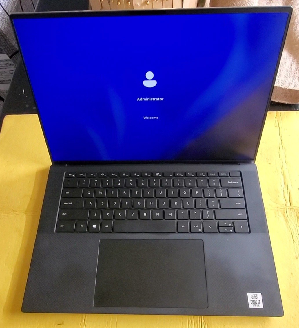 Dell XPS 15 9500 Laptop I7-10750H/16GBRAM/ 512GB NVME GTX 1650 Ti Win 11 Pro