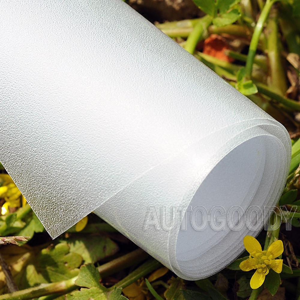 Frosted Glass Film Static Cling Office Bedroom Bathroom Home Window Tint White