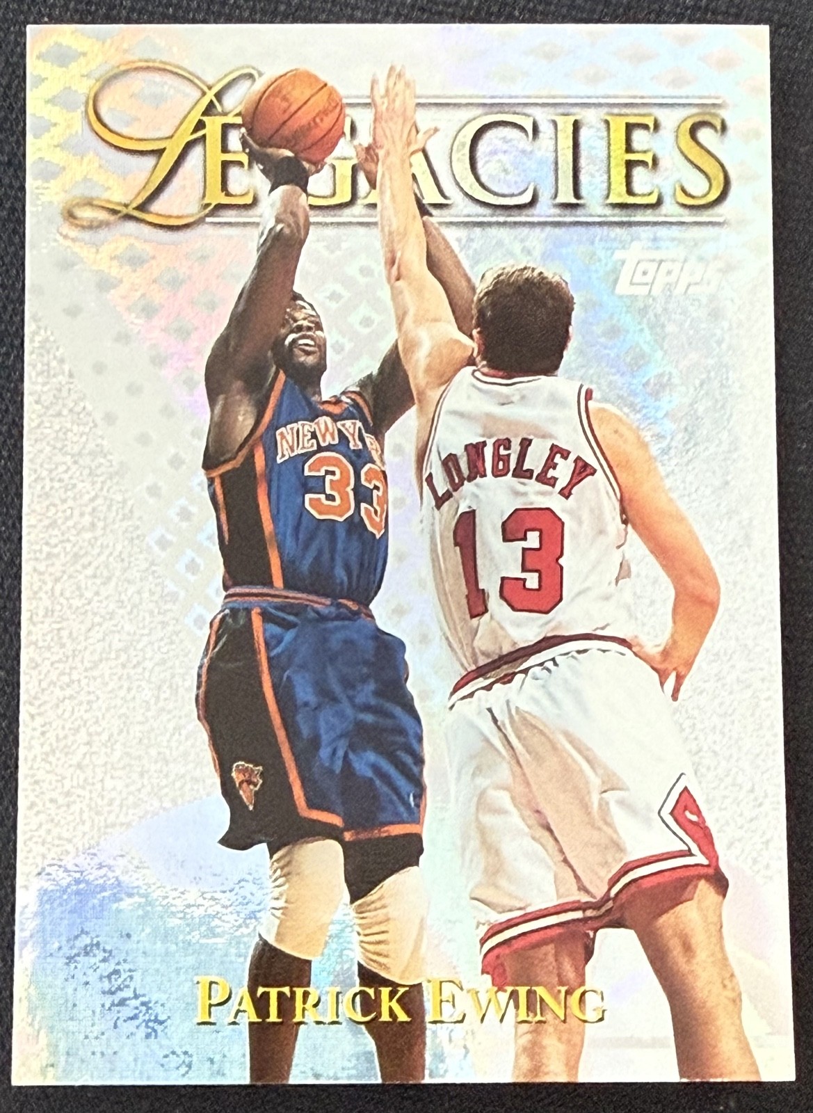 1998-99 Topps - Legacies Patrick Ewing #L9 1998-99 Topps - Legacies Patrick Ewing #L9