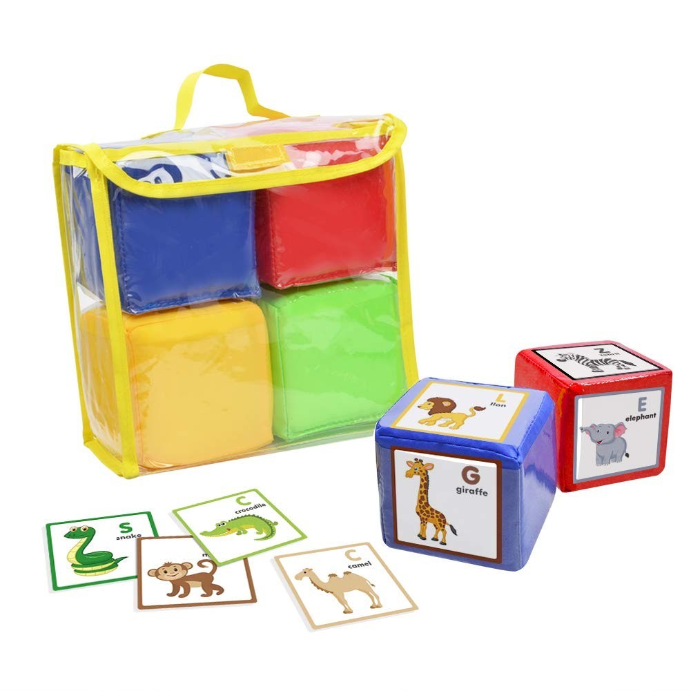 DIY Education Playing Game Dice, Pocket Cubes for Teaching (Set of 4) DIY Education Playing Game Dice, Pocket Cubes for Teaching (Set of 4)