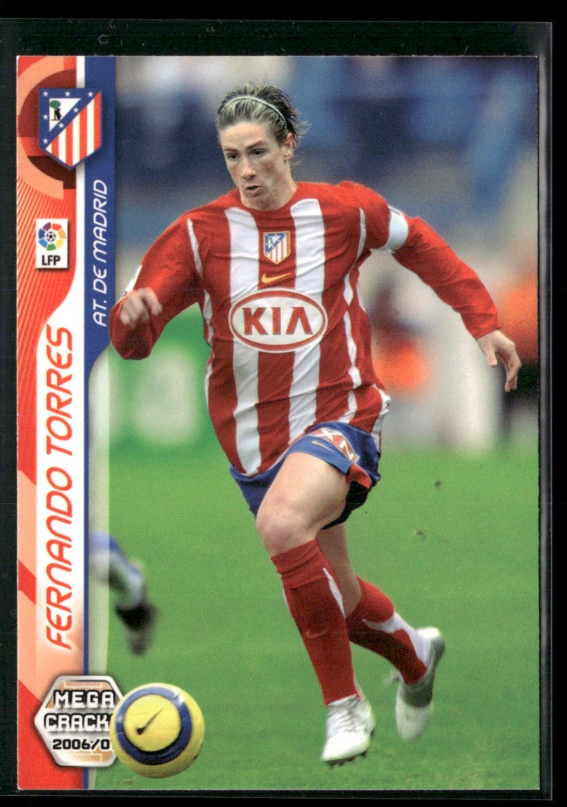 2006 Panini Megacracks Fernando Torres Atletico Madrid #36 2006 Panini Megacracks Fernando Torres Atletico Madrid #36