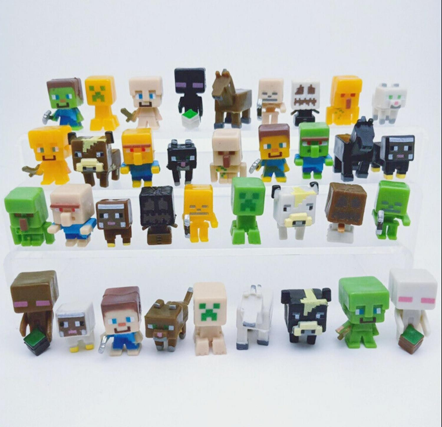 5 Styles Minecraft Mini Action Figure 36 Pcs 5 Styles Minecraft Mini Action Figure 36 Pcs