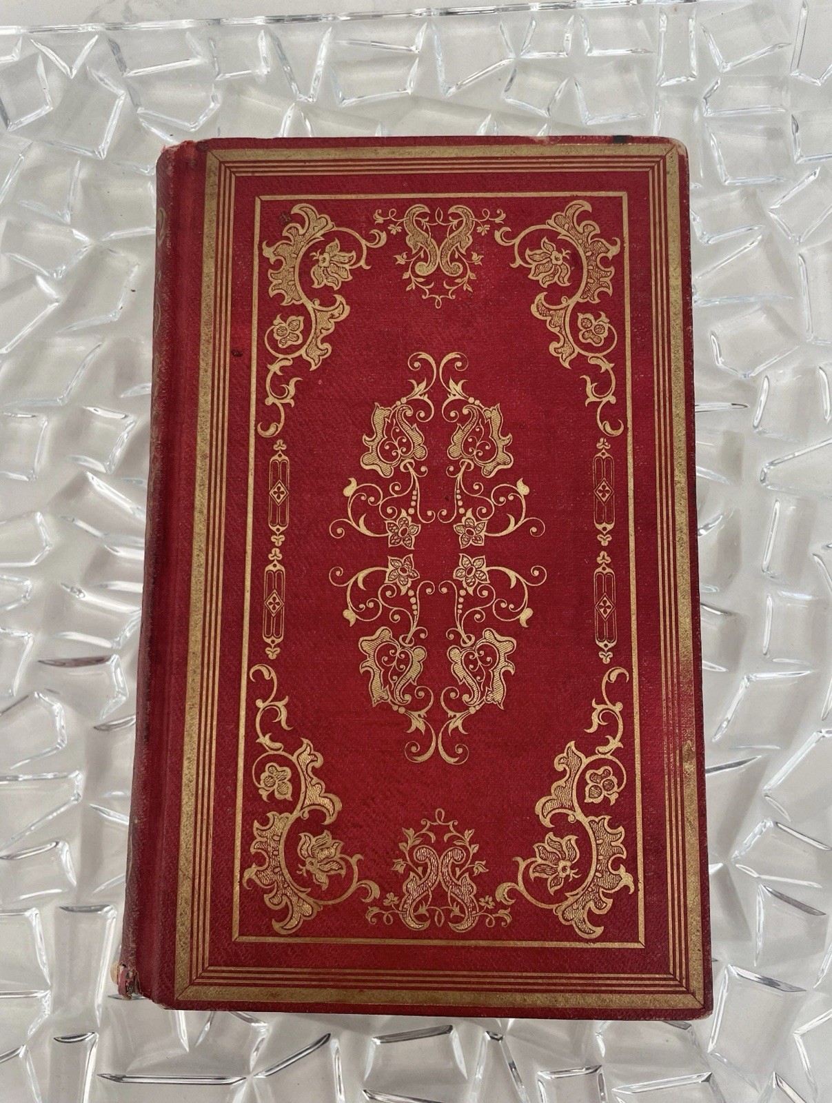 Antique 1849 Book, Pilgrim’s Progress in the Nineteenth Century By William R.