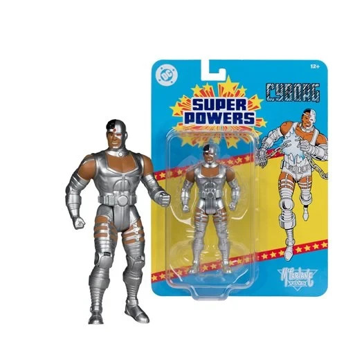 McFarlane Toys Super Powers Cyborg Metallic Final Wave 16 Presale Action Figure McFarlane Toys Super Powers Cyborg Metallic Final Wave 16 Presale Action Figure