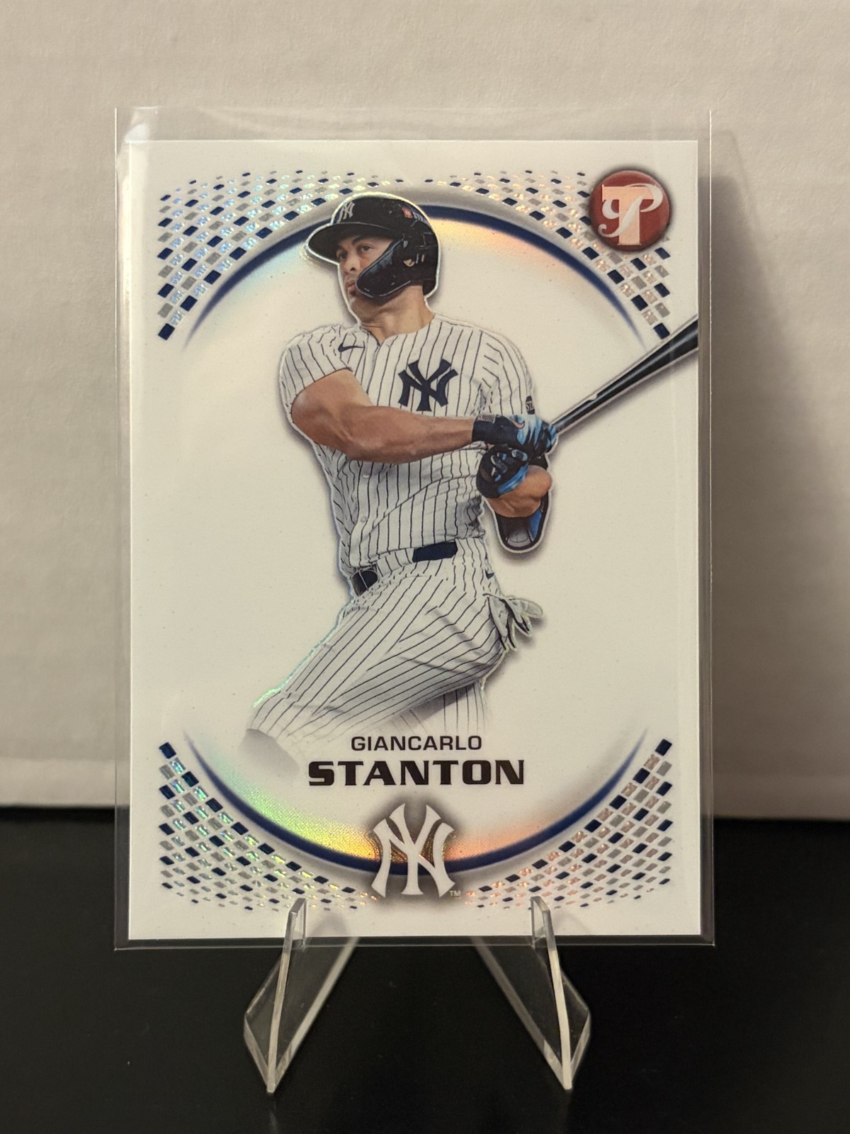 2026 Topps Pristine Giancarlo Stanton #180 Yankees Refractor 