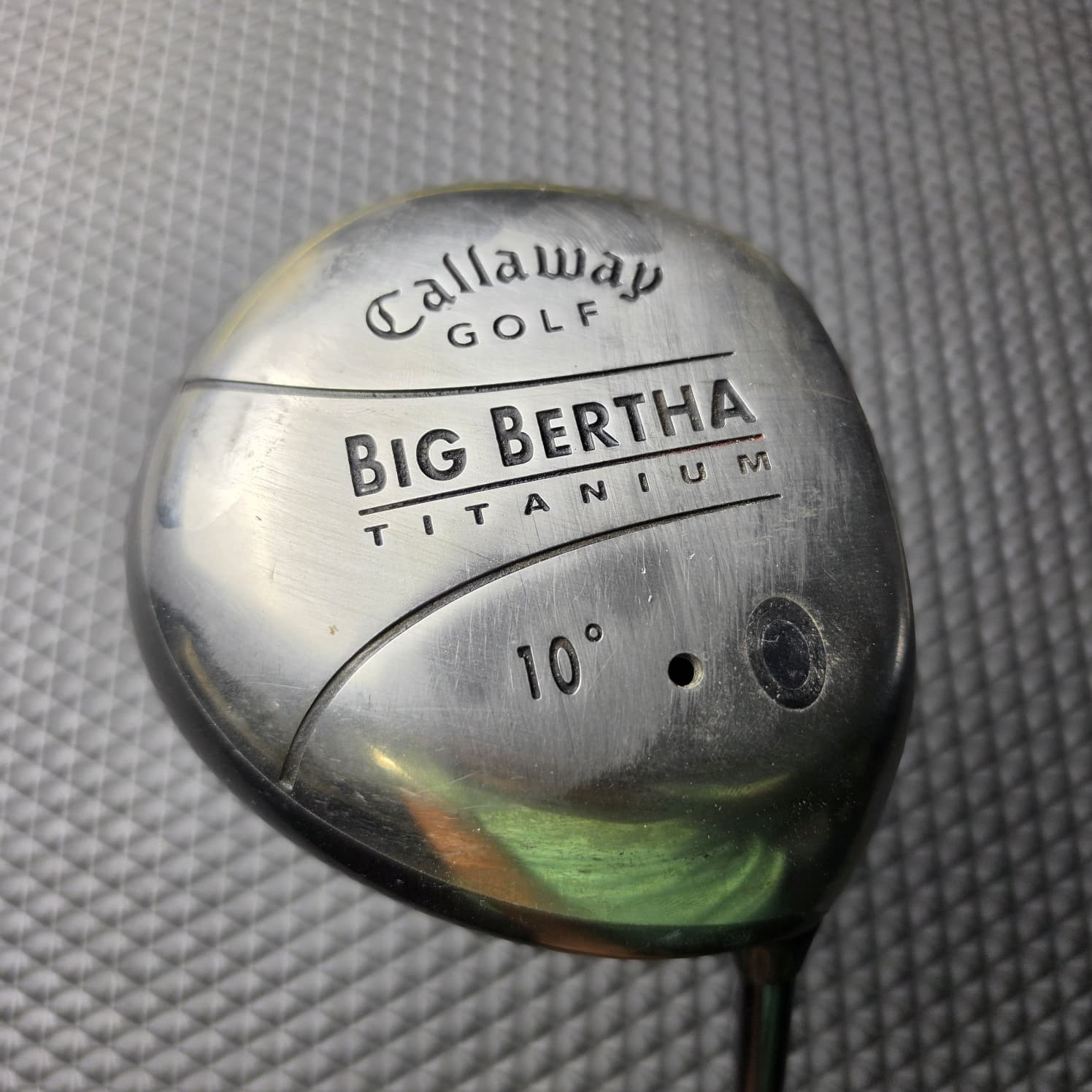 Callaway Big Bertha Titanium Driver 10° RH RCH 65w Firm Flex Approx 44.5''