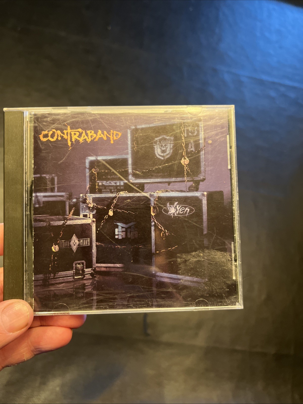Contraband Self Titled Vintage 1991 CD Impact Records Hard Rock. IPTD-10247 Contraband Self Titled Vintage 1991 CD Impact Records Hard Rock. IPTD-10247