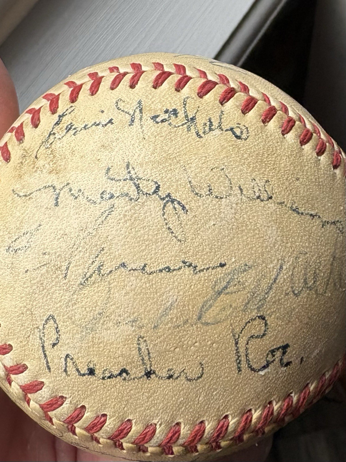 Preacher Roe Autographed Baseball Multiple Signatures Preacher Roe Autographed Baseball Multiple Signatures