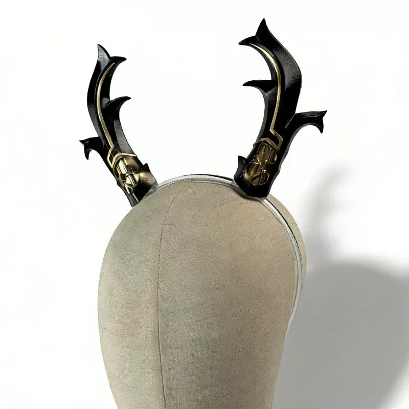 Anime Arknights: Endfield Lifeng Headwear Antler Headdress 3D Cosplay Role-play