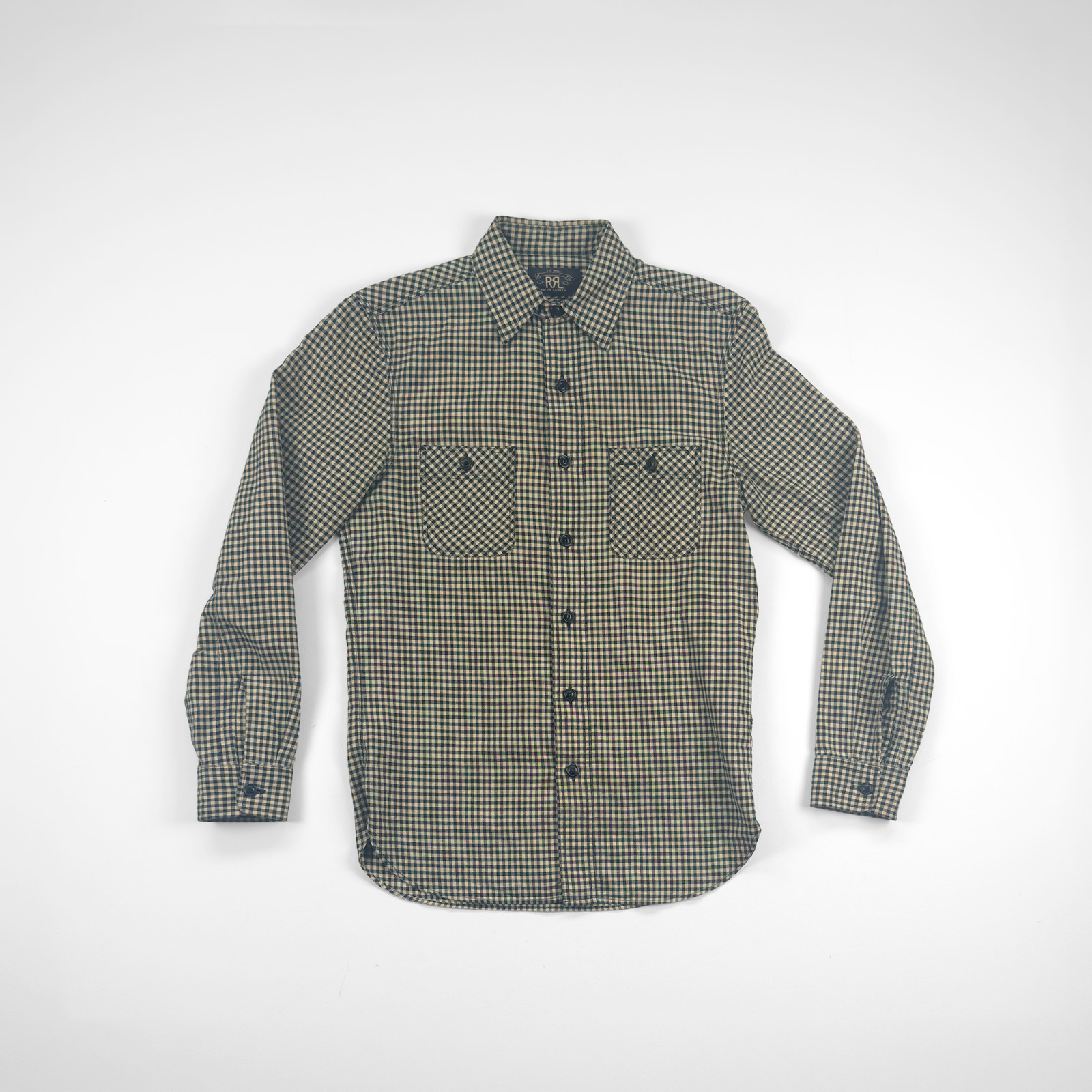 Double RL (RRL) Black & White Plaid Shirt — NWT Double RL (RRL) Black & White Plaid Shirt — NWT
