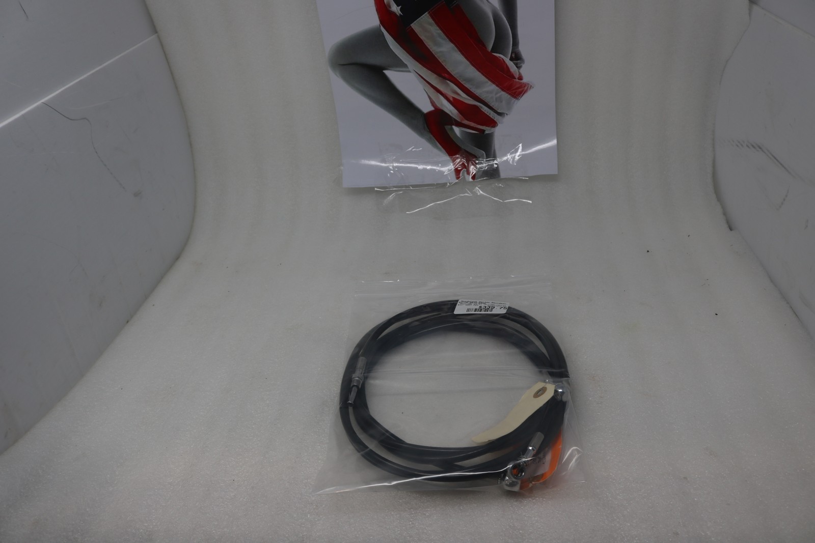 LA Choppers Cable Brake Line Kit 15-17 Ape Hanger Harley Softail 0610-0348 NEW