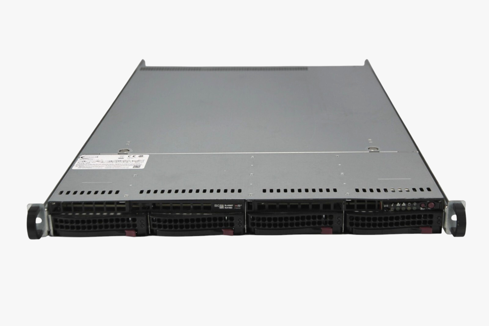 Supermicro 5019C-WR X11SCW-F 4B LFF 1U Server E-2174G 3.8GHz QC 32GB 2x 500W PSU
