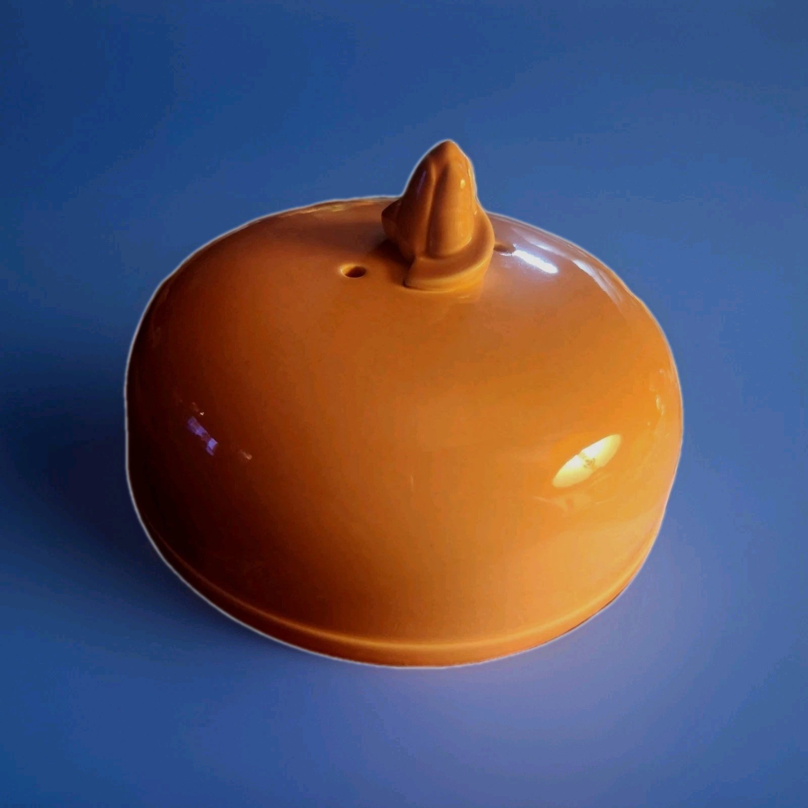 Luray Pastels Muffin Cover Pink Vintage RARE. Marked U.S.A.