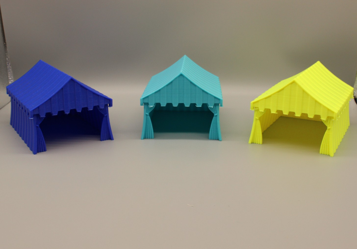 1/48 O Scale Circus / Carnival Tents x 3