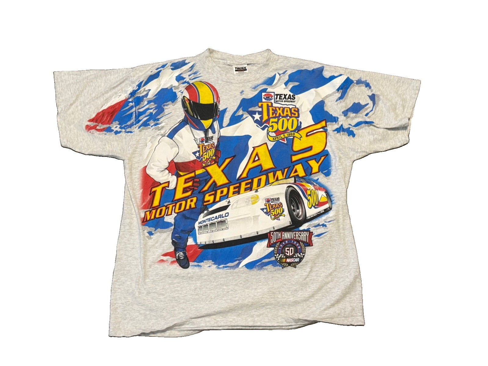 2XL VTG Texas Motor Speedway Shirt Mens NASCAR 1998 Vintage Texas 500 2XL VTG Texas Motor Speedway Shirt Mens NASCAR 1998 Vintage Texas 500