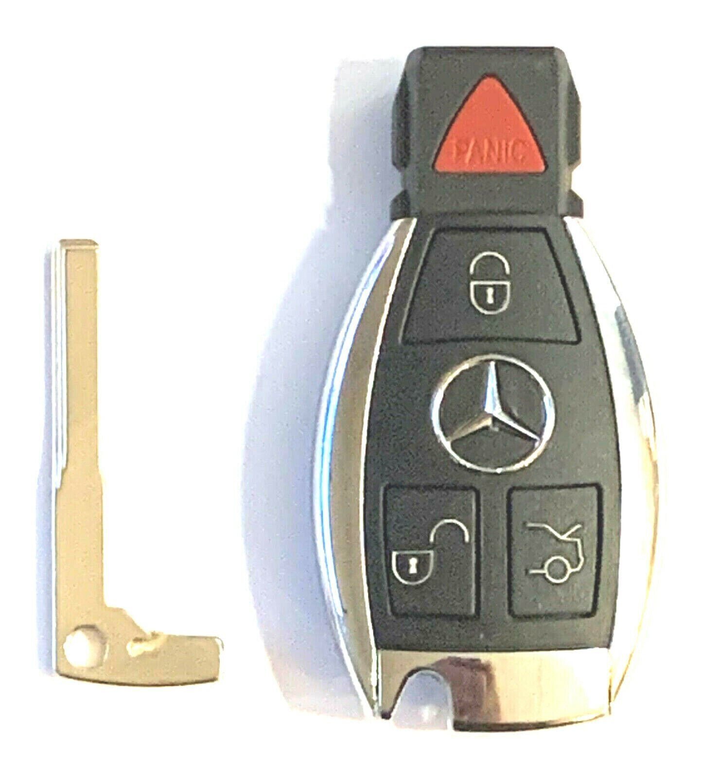 Mercedes Benz 1997-2014 4 Button Fobik Key IYZ-3312 NEC & BGA A+++ USA Seler