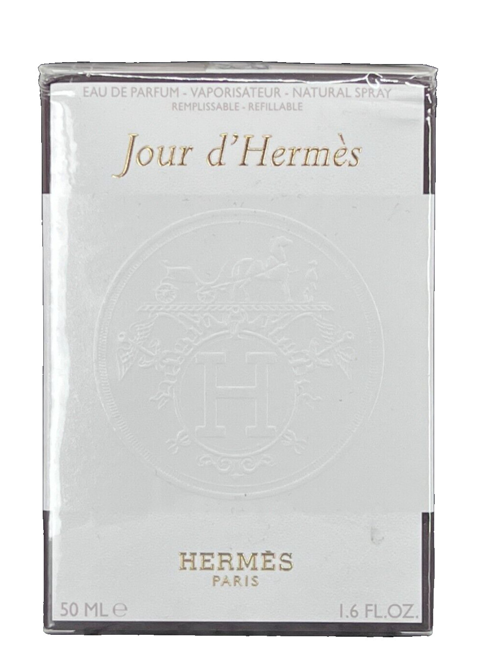 NEW Hermes Jour D\'Hermes Eau De Parfum Refillable Spray 1.6 oz 2013 Formulation