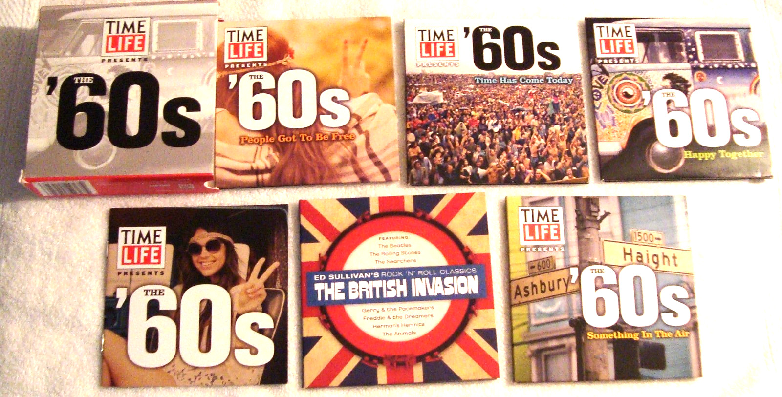 Time Life Presents The 60s CD Box Set, 8 CDs 1 DVD & Booklet - Box Set