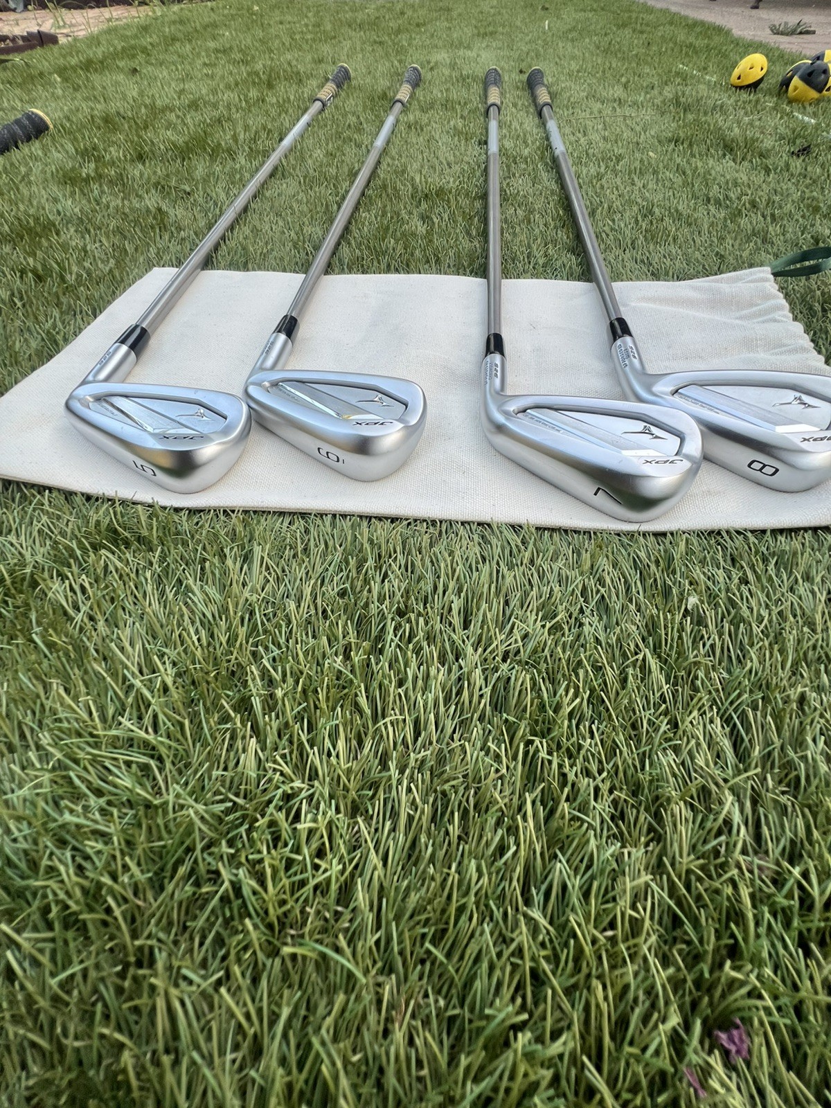 MINT Mizuno JPX 925 Forged Iron Set 5-PW Aerotech Steelfiber i110cw X-Stiff RH