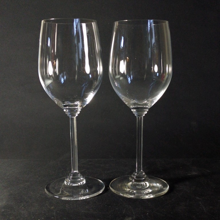 RIEDEL WINE VIOGNIER WHITE WINE GLASSES, Lead Free Crystal, 8 1/4\