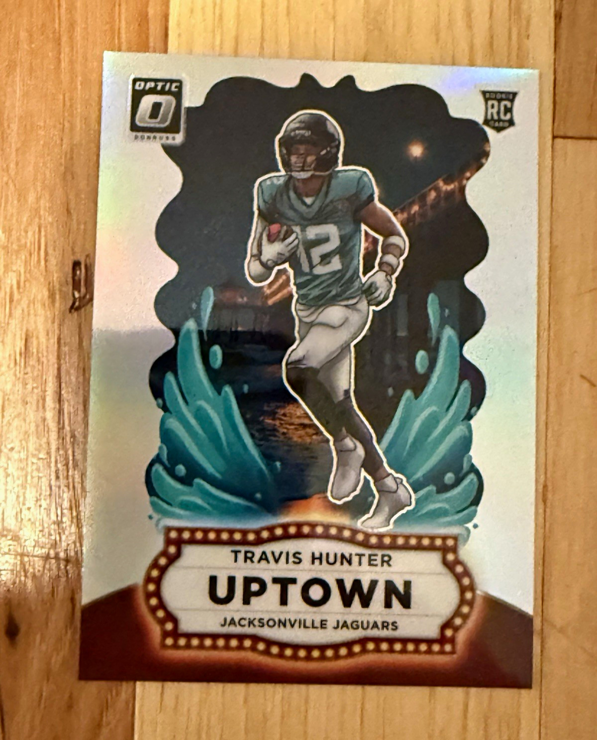 Panini 2025 Donruss Optic Football Uptown RC #21 Travis Hunter Jaguars