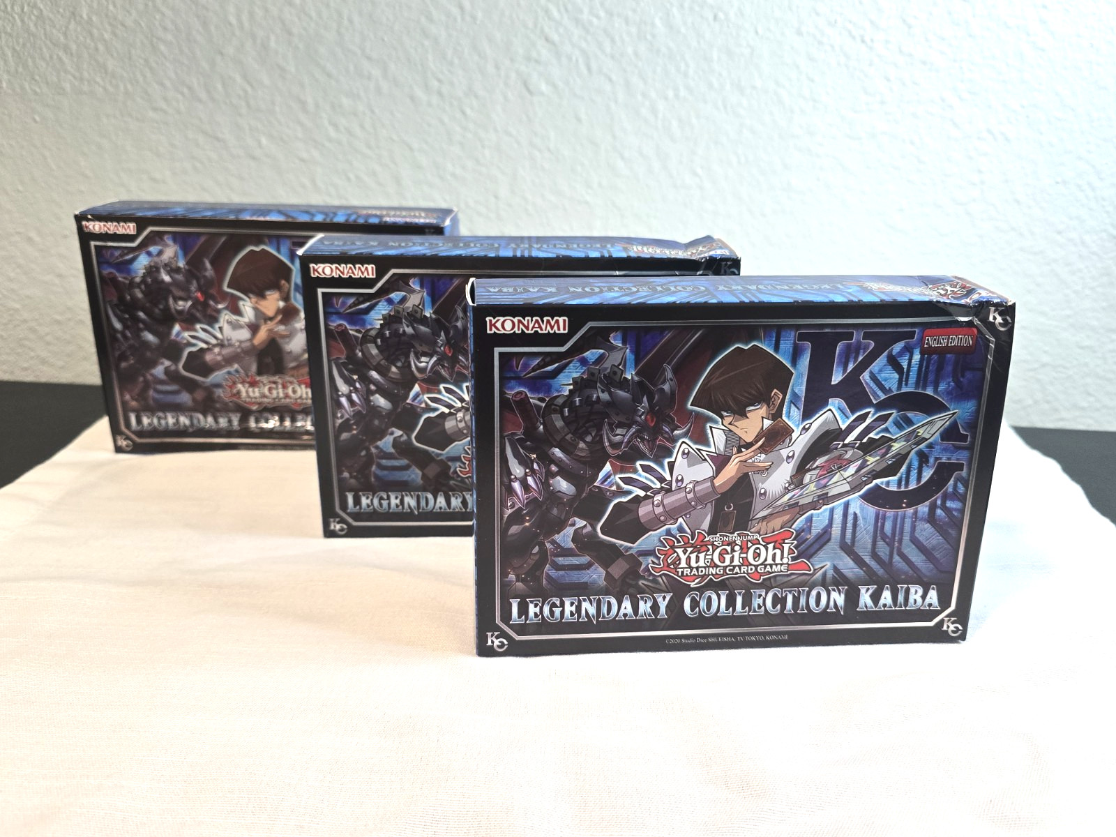 Legendary Collection Kaiba Box (2020) - Yu-Gi-Oh TCG 3-Pack Sealed Dinged boxes