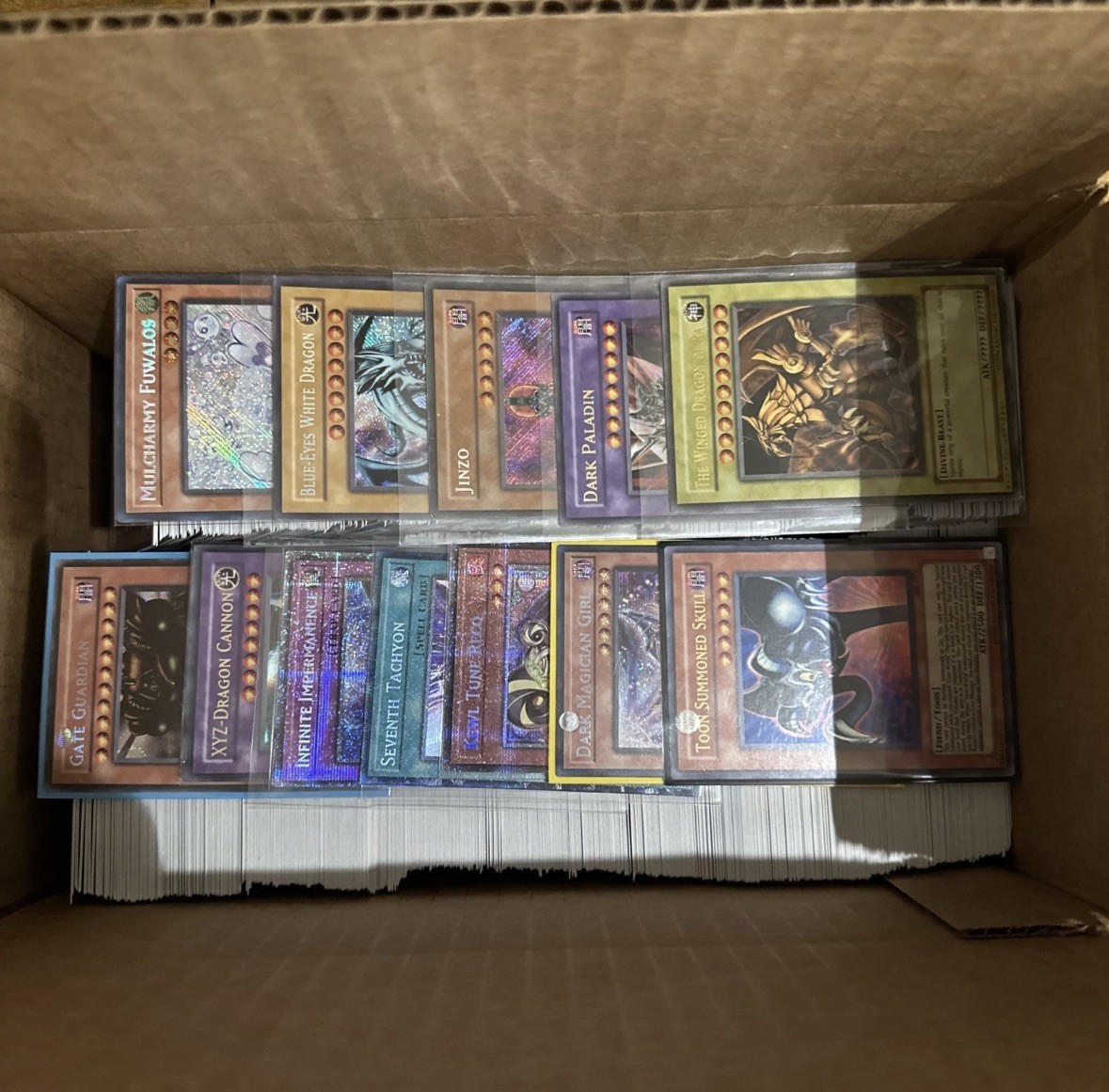 Yu-Gi-Oh Bulk Lot of 1000 Commons/Rares With 100 Holos Guaranteed Yu-Gi-Oh Bulk Lot of 1000 Commons/Rares With 100 Holos Guaranteed
