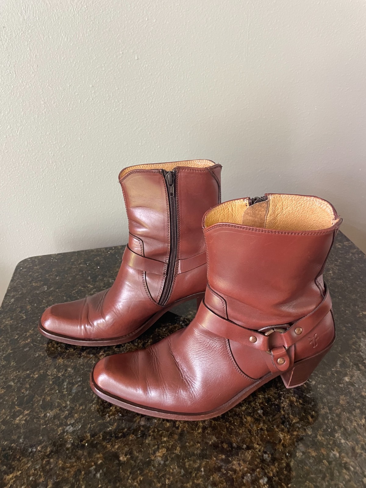 Frye 27960 harness/moto boots, women’s 8B