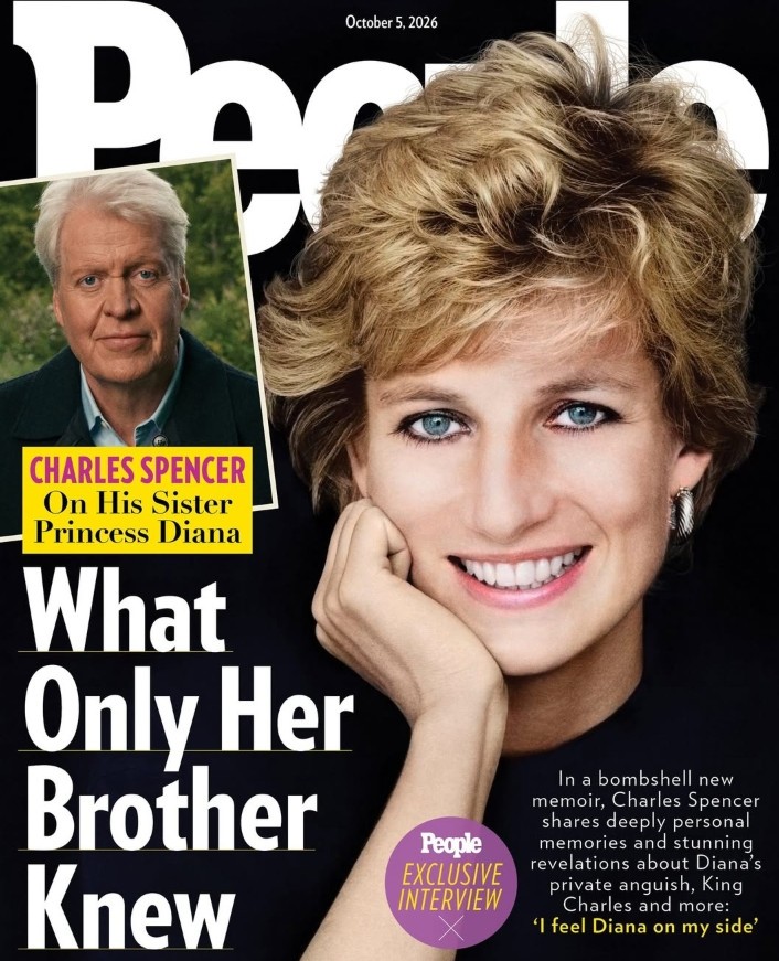 PEOPLE MAGAZINE - OCTOBER 2026 - CHARLES SPENCER ON HIS SISTER PRINCESS DIANA