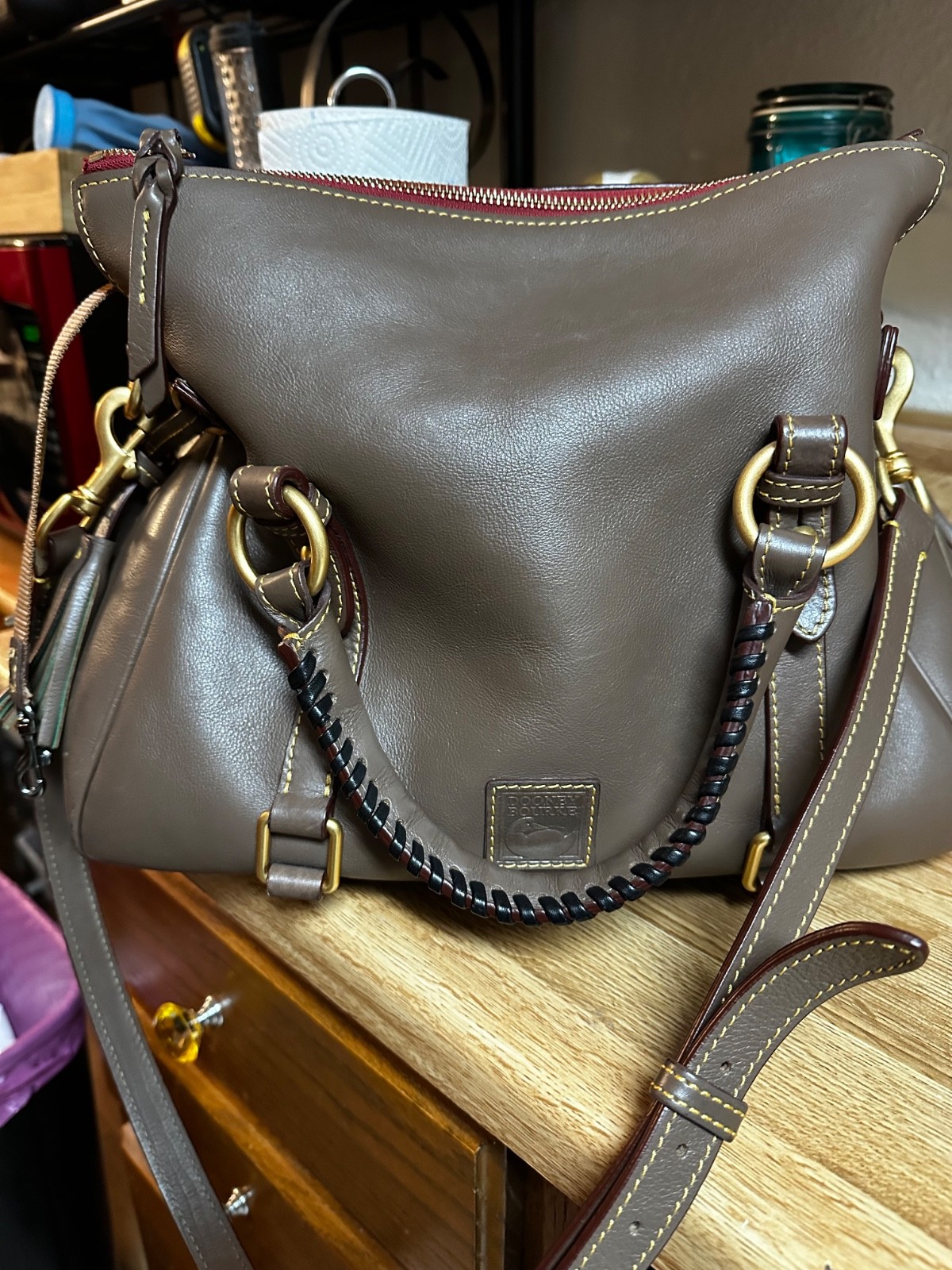 dooney and bourke florentine large satchel