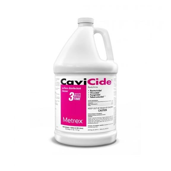 Metrex CaviCide 13-1000 Disinfectant Cleaner 1 Gallon Jug EXP-2028 FAST SHIP