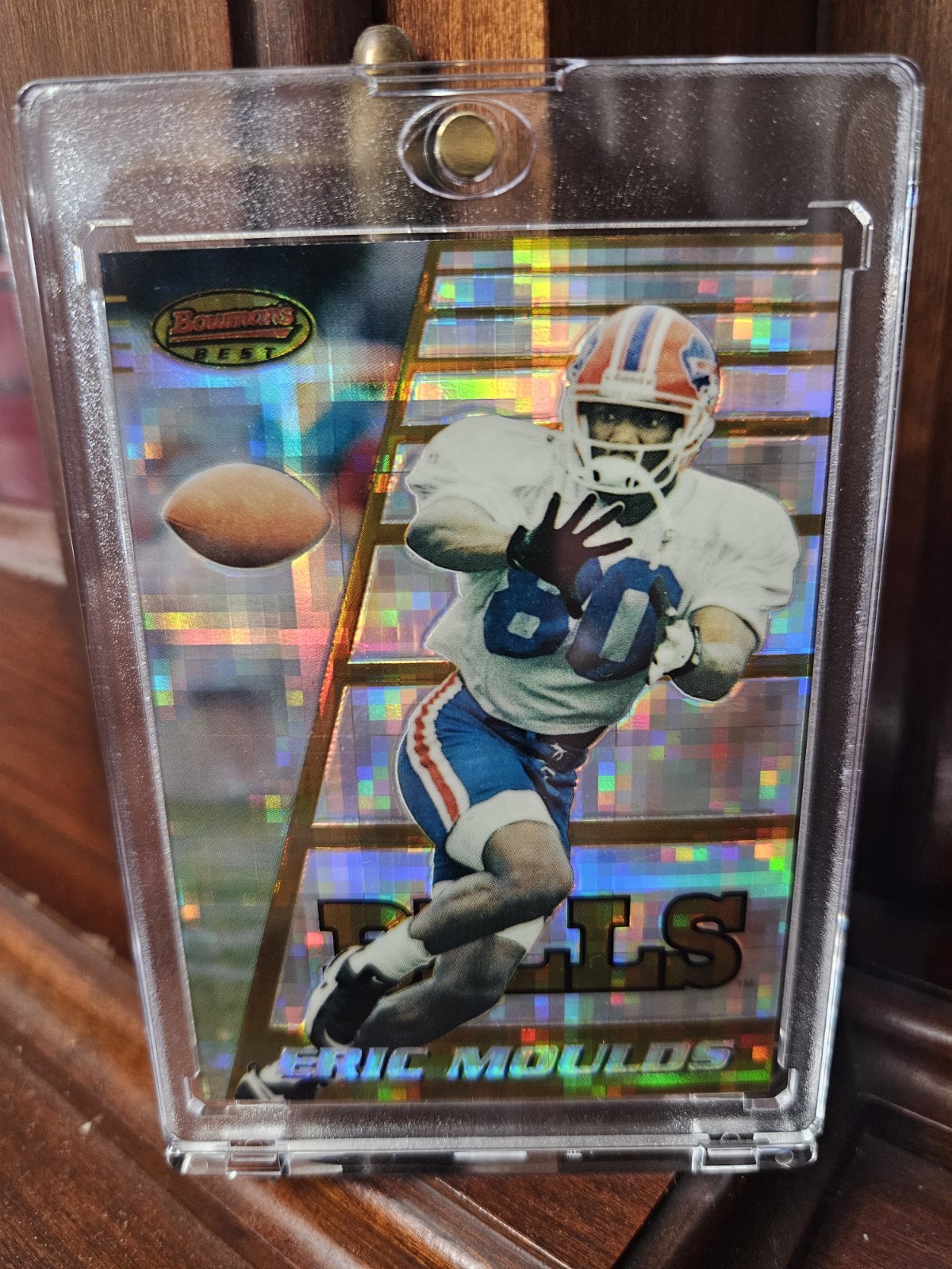 1996 Bowman\'s Best - Eric Moulds #168 Atomic Refractor (RC)