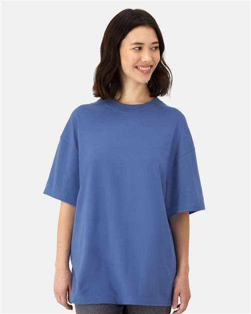 Hanes 5180R Beefy-T Retro Street Heavyweight Cotton Short Sleeve Tee Hanes 5180R Beefy-T Retro Street Heavyweight Cotton Short Sleeve Tee
