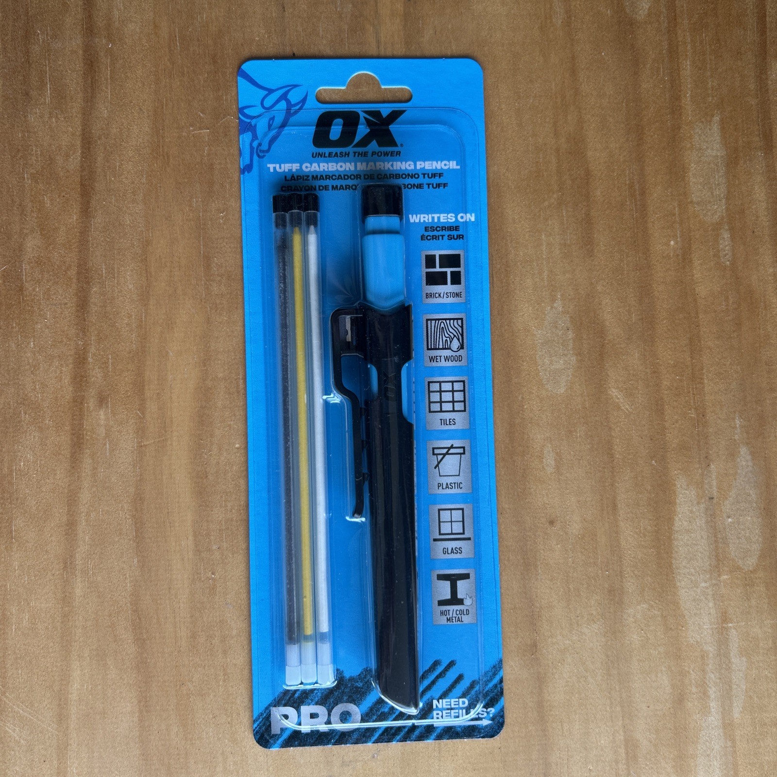 OX  Tools Construction Pencil / Mechanical Carpenter Pencils Set w/Holster/ New