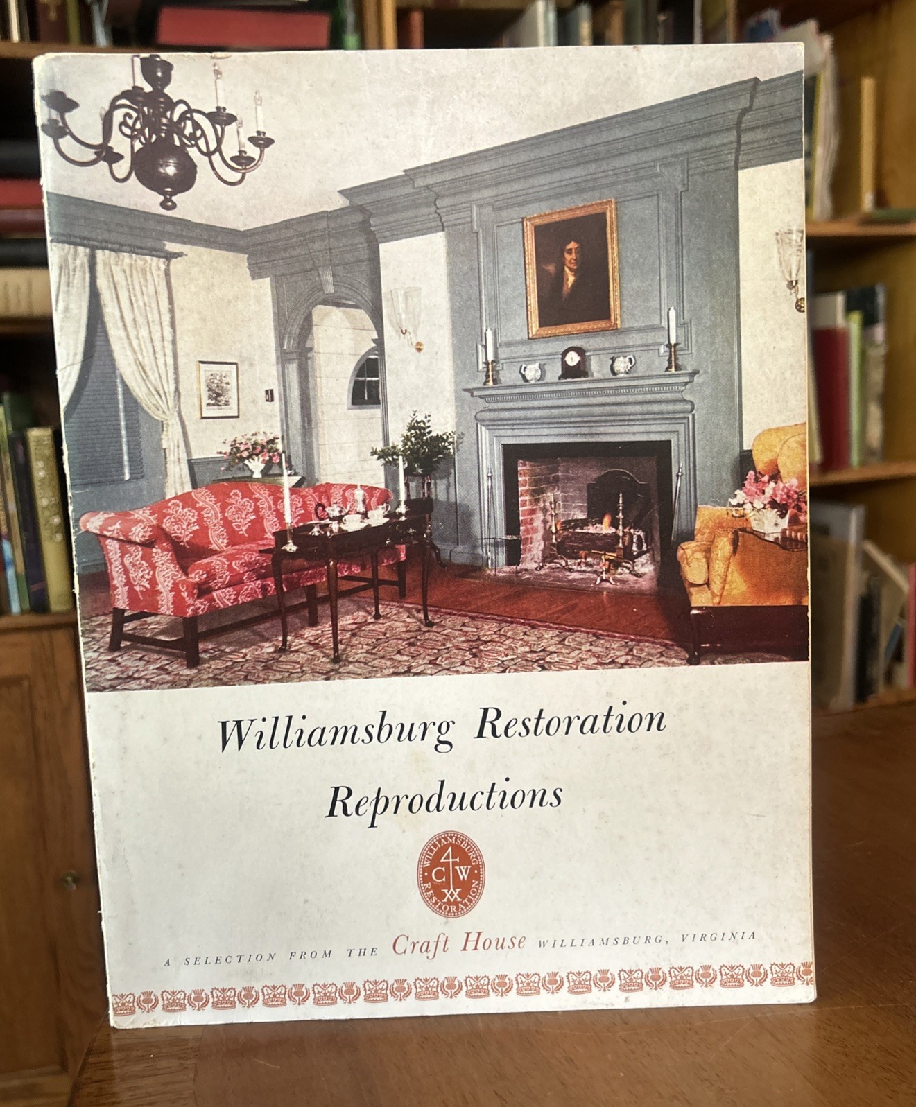 Vintage Williamsburg Reproductions Craft House Catalog w/ Ephemera 1951 VG