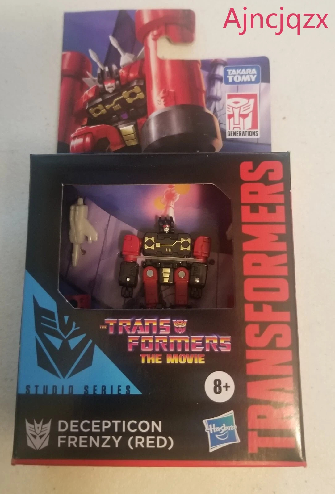 Transformers Studio Series 86 Core Decepticon Frenzy Red 3.5-In Toy Figure