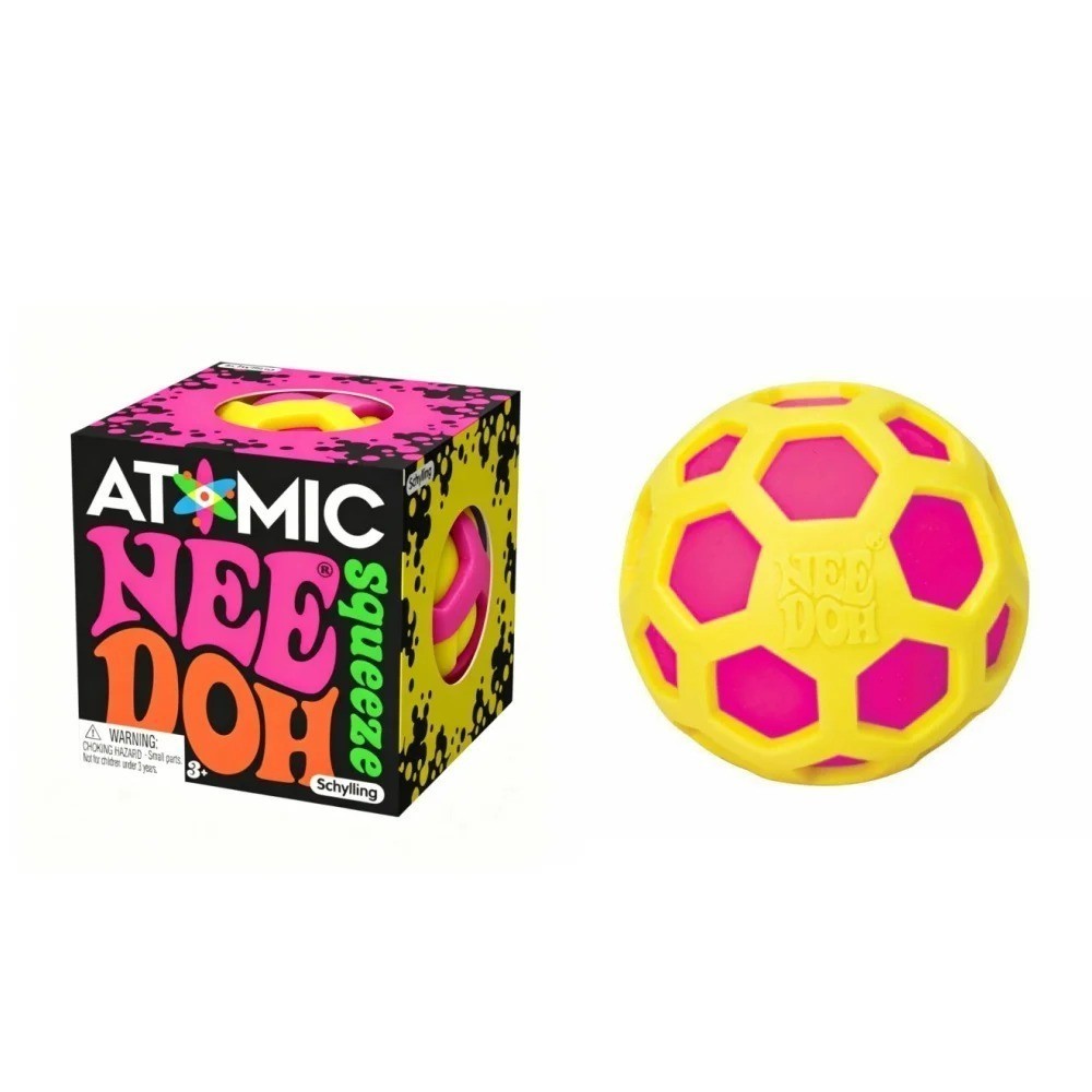New Schylling Needoh Atomic Stress Relief Ball squishies toy,Adult Party Gift 