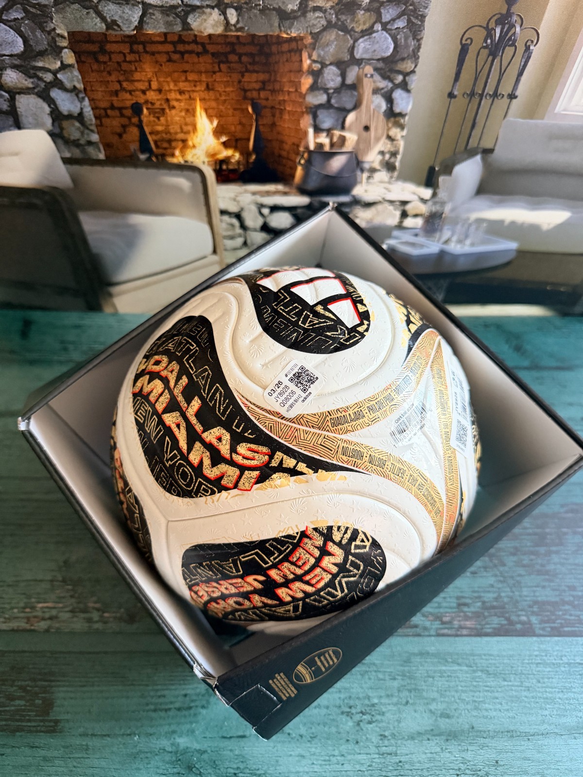 adidas FIFA World Cup 2026 Trionda PRO FINAL Official Match Soccer Ball *Size 5* adidas FIFA World Cup 2026 Trionda PRO FINAL Official Match Soccer Ball *Size 5*