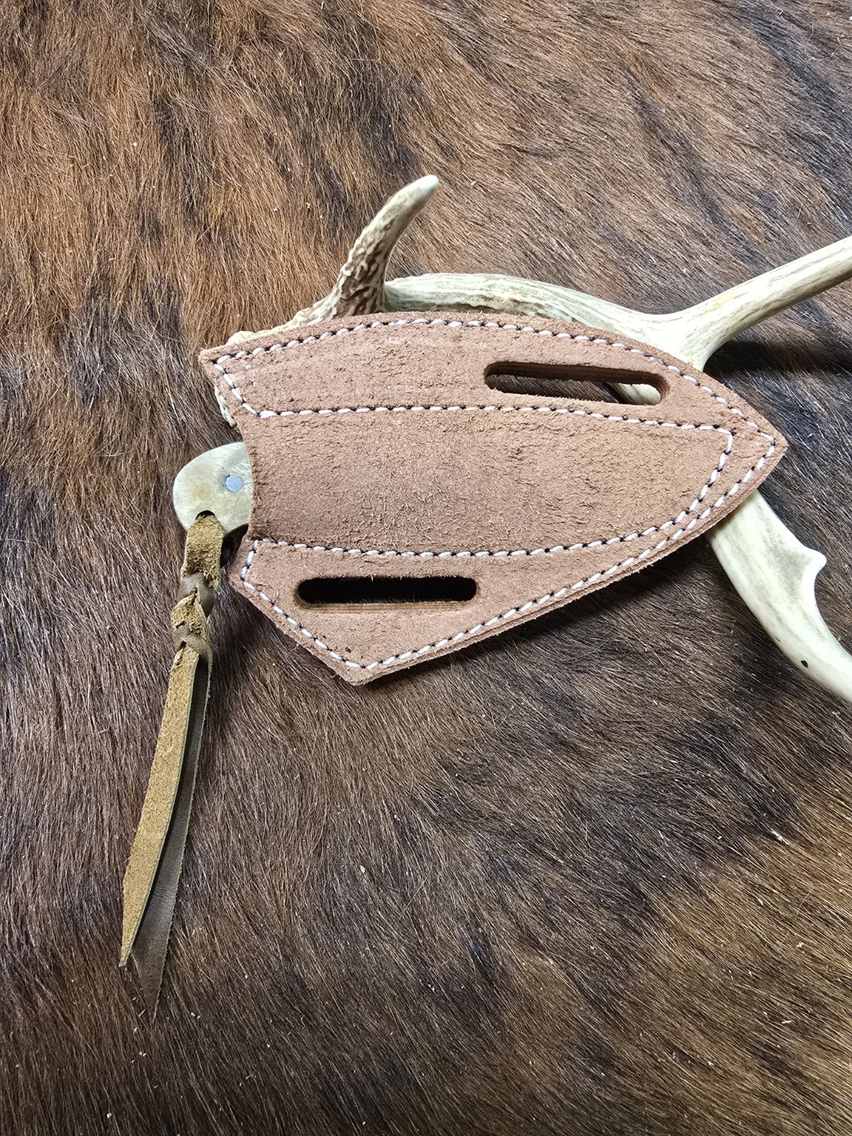 Elk Ridge Mini Knife with Handmade Cowboy Rancher Knife Cowpuncher Buckaroo