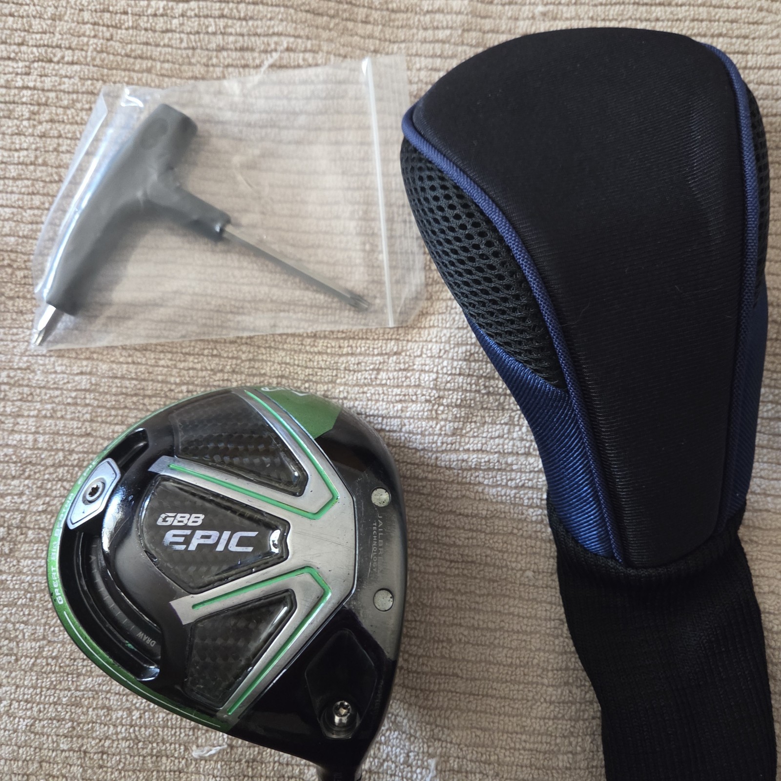 Callaway Epic Great Big Bertha 10.5 Adjustable Driver, RH Regular Graphite 