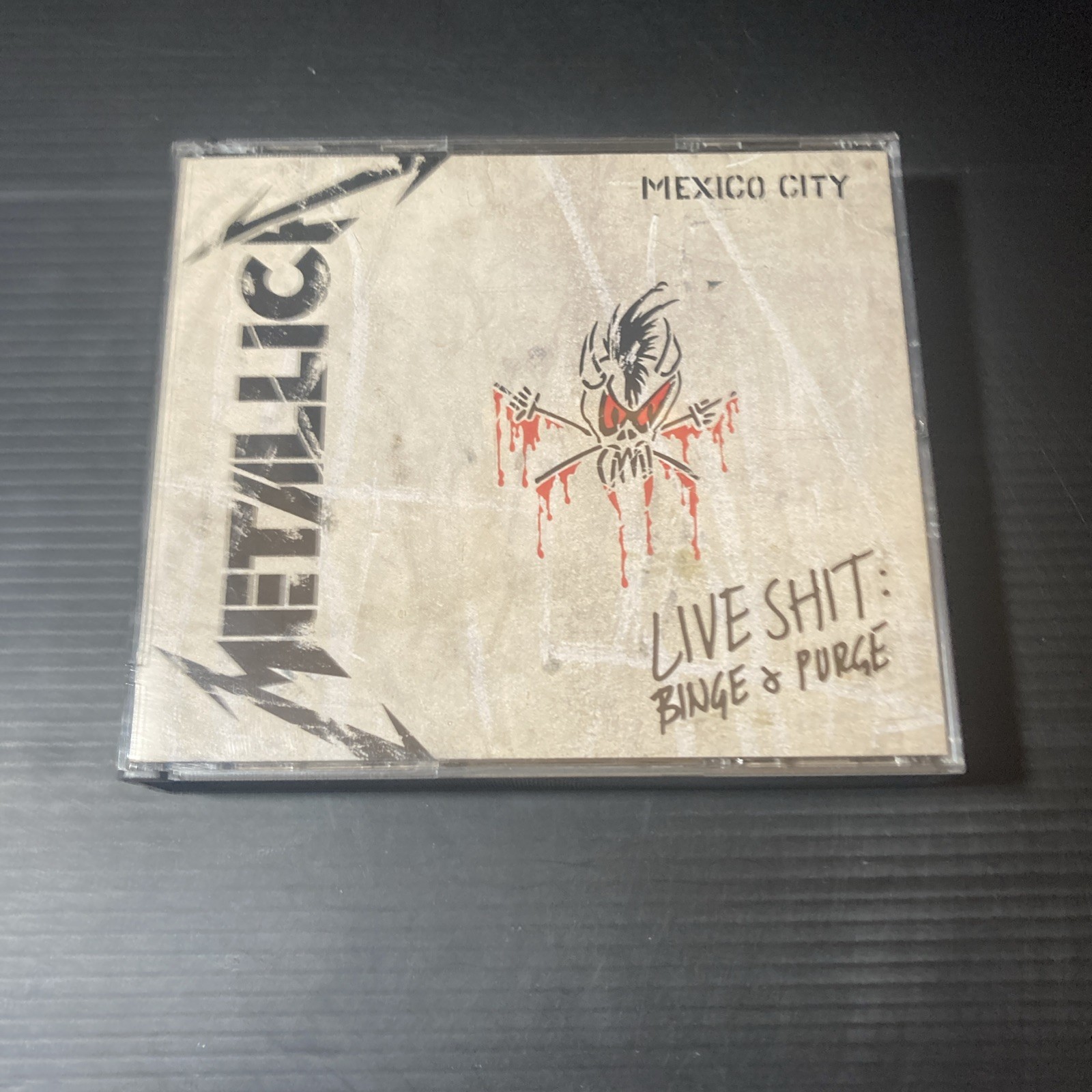 Metallica Live Shit Bunge & Purge 3 Discs CD Combined shipping