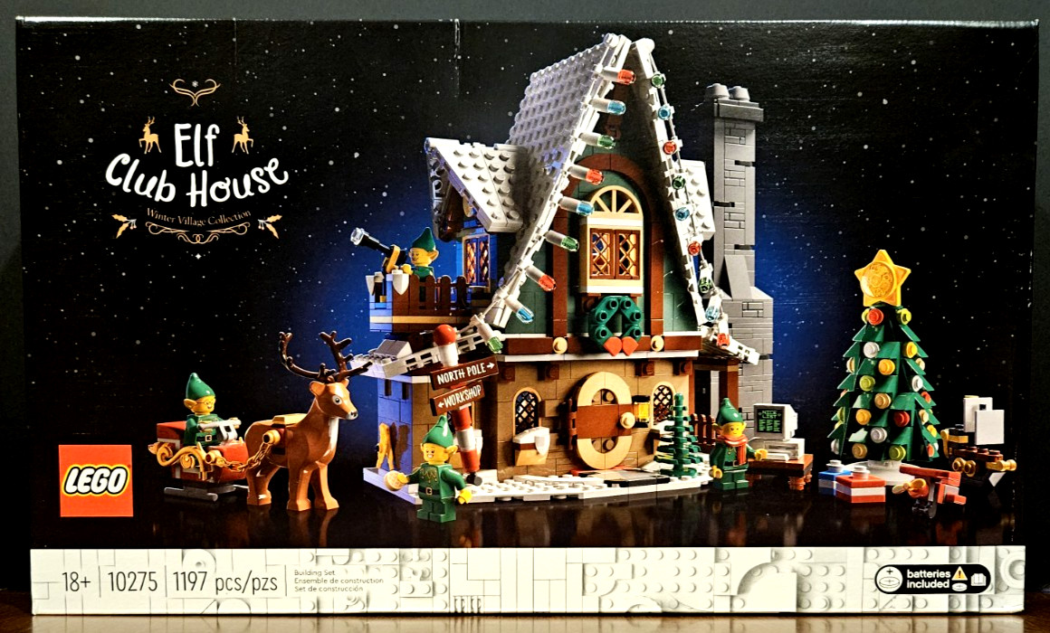 LEGO Icons Elf Club House (10275) New & Factory Sealed