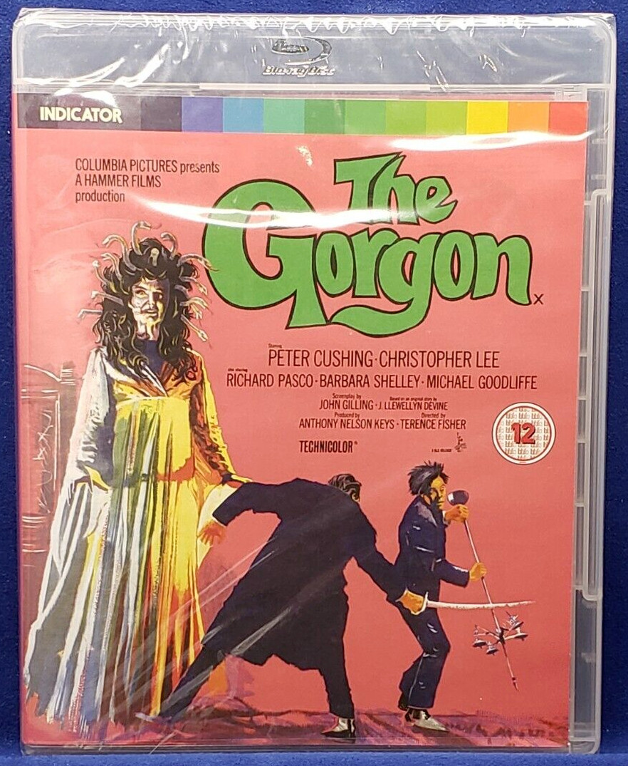 The Gorgon (Blu-ray, 1964, Indicator #55) Christopher Lee, Peter Cushing