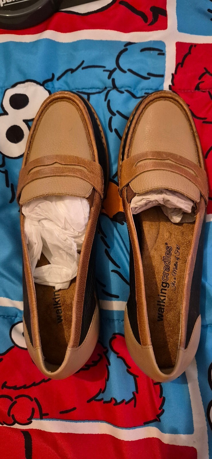 Walking Cradles Women\'s Leather Upper Loafers Size 8.5M